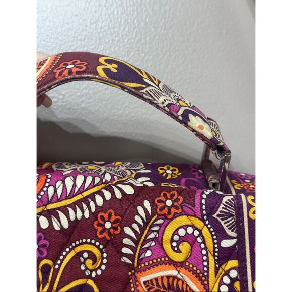 Vera Bradley Retired Safari Sunset Attache Shoulder Messenger Bag - Picture 6 of 9